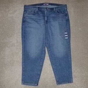 NEW LEVIS HIGH WAISTED MOM JEANS SZ 24W M